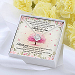 You Loved Him First Mother-In-Law Love Knot Pendant Necklace You Loved Him First Mother-In-Law Love Knot Pendant Necklace