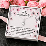 To My Boyfriend's Mom You've Given Me a Gracious Man Mother's Day Gift Alluring Beauty Necklace
