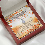 Thank You for Raising Your Son to Be the Man of My Dreams Mother-In-Law Alluring Pendant Necklace