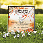 Thank You for Raising Your Son to Be the Man of My Dreams Mother-In-Law Forever Love Pendant Necklace