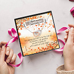 Thank You for Raising Your Son to Be the Man of My Dreams Mother-In-Law Interlocking Hearts Pendant Necklace