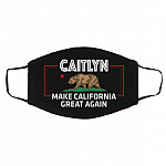 12VT. UU TIEN Caitlyn MCGA mask, Black, Cloth Face Cover – Medium/Large