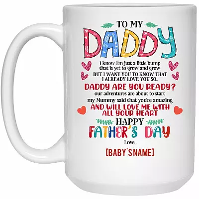 15 oz. White Mug