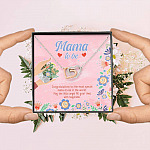 Mama to Be Gift Congratulations for Your New Baby Interlocking Heart Pendant Necklace