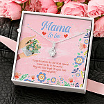 Mama to Be Gift Congratulations for Your New Baby Alluring Beauty Necklace