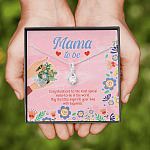 Mama to Be Gift Congratulations for Your New Baby Alluring Beauty Necklace