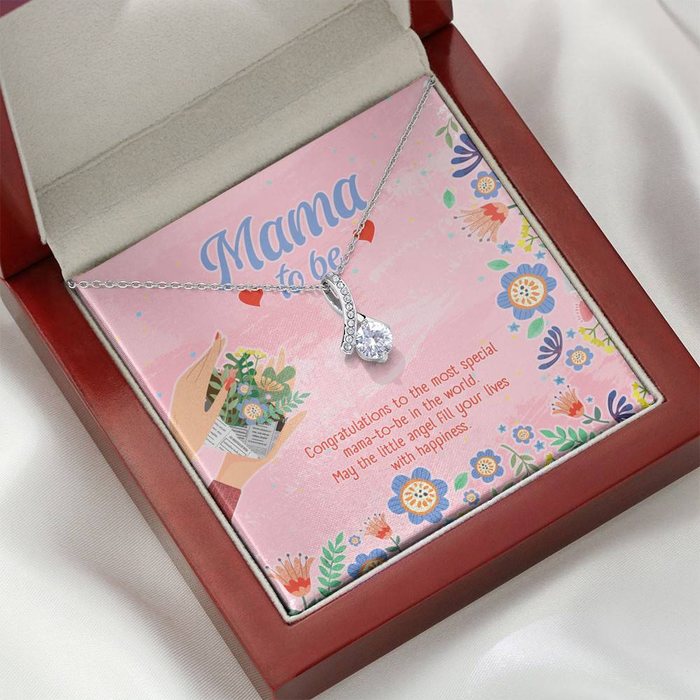 Mama to Be Gift Congratulations for Your New Baby Alluring Beauty Necklace