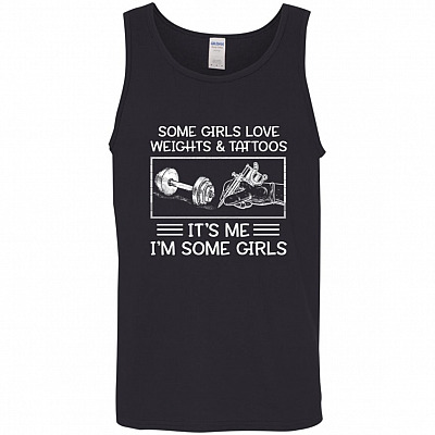 Weight Tank, Black, Unisex Tank Top