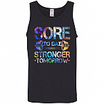 sore tank, Black, Unisex Tank Top