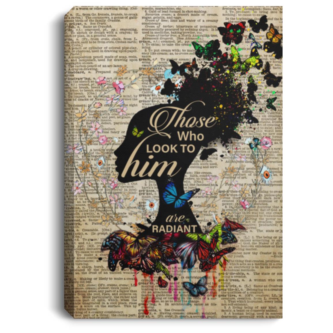 radient, White, 0.75'' Framed Canvas