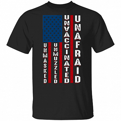 unmask tee, Black, Unisex T-Shirt