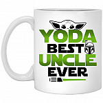 YODA MUG, White, 11 oz. White Mug