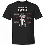 Armor Of God Knight Templar T-Shirt, Black, Unisex T-Shirt