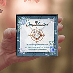 Graduation Compass Class Of 2021 Gift - Be Confident In Whatever Direction You Choose Love Knot Necklaces Graduation Compass Class Of 2021 Gift - Be Confident In Whatever Direction You Choose Love Knot Necklaces