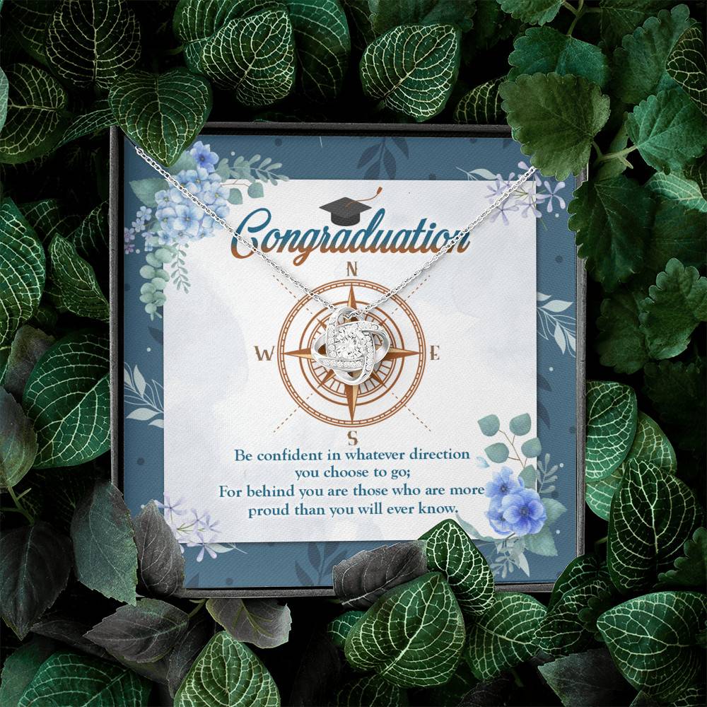 Graduation Compass Class Of 2021 Gift - Be Confident In Whatever Direction You Choose Love Knot Necklaces Graduation Compass Class Of 2021 Gift - Be Confident In Whatever Direction You Choose Love Knot Necklaces