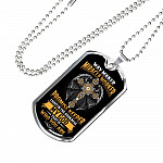 Way Maker Miracle Worker Promise Keeper Light in The Darkness My God That's Who You Are Dog Tag Pendant Necklace