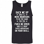 Back Me up Tank, Black, Unisex Tank Top