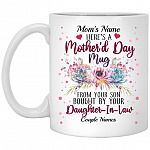 Personalized Daughter-In-Law Coffee Mug, White, 11 oz. White Mug