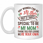 Thank You For Loving Me, White, 11 oz. White Mug