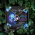 Daughter To My Mom I Love You For All The Times You Picked Me Up Forever Love Pendant Necklace