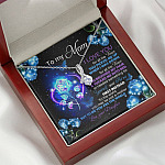 Daughter To My Mom I Love You For All The Times You Picked Me Up Alluring Beauty Necklace