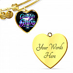 God Is Good All The Time Heart Pendant Necklace - Christian Jewelry Gift For Women God Is Good All The Time Heart Pendant Necklace - Christian Jewelry Gift For Women