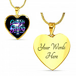 God Is Good All The Time Heart Pendant Necklace - Christian Jewelry Gift For Women God Is Good All The Time Heart Pendant Necklace - Christian Jewelry Gift For Women