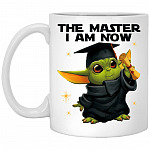 the master, White, 11 oz. White Mug