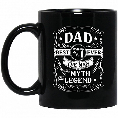 11 oz. Black Mug