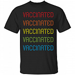 vaccine tee, Black, Unisex T-Shirt