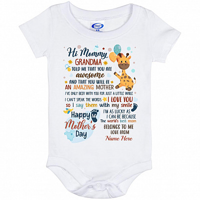 Baby Onesie - 06 Month