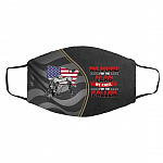 Flag Mask, White, Cloth Face Cover – Medium/Large Flag Mask, White, Cloth Face Cover – Medium/Large