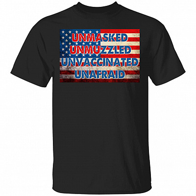 Unmasked Shirt, Black, Unisex T-Shirt