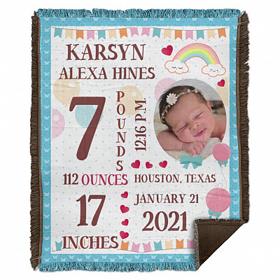 Woven Blanket - 50x60