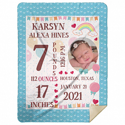 Premium Mink Sherpa Blanket - 60x80