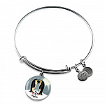 You Are My Penguin Circle Pendant Necklace - Penguin Gift Necklace - Anniversary Gift Necklace-Bangle