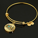 Class of 2021 the One with The Pandemic Friend Circle Pendant Necklace Graduation Gifts - Bangle