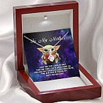 To My Mother Yoda One that Loved Me First Alluring Beauty Necklace
