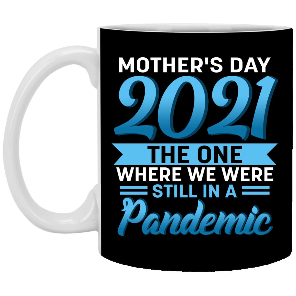 Pandemic Mug, Black, 11 oz. White Mug