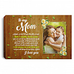 Custom Photo I Will Always Be, White, 0.75'' Framed Canvas