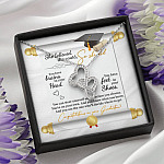 She Believed She Could So She Did Congratulations On Your Graduation Double Hearts Necklace