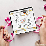 She Believed She Could So She Did Congratulations On Your Graduation Joined Interlocking Hearts Necklace