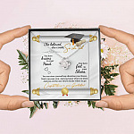She Believed She Could So She Did Congratulations On Your Graduation Love Knot Necklace