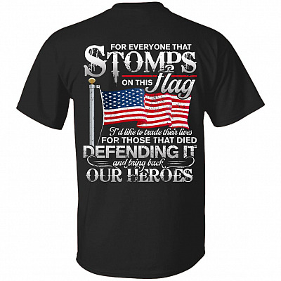 stomp shirt, Black, Unisex T-Shirt