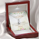 To The Mother Of The Bride On This Day I Will Join Your Family Tree From Groom Alluring Beauty Necklace