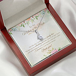 To The Mother Of The Bride On This Day I Will Join Your Family Tree From Groom Alluring Beauty Necklace