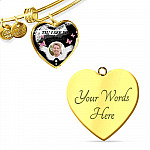 Personalized Custom Photo I Will Carry You With Me Till I See You Again Memorial Picture Heart Pendant Necklace Personalized Custom Photo I Will Carry You With Me Till I See You Again Memorial Picture Heart Pendant Necklace
