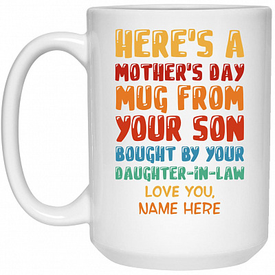 15 oz. White Mug