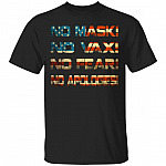 No Mask Tshirt, Black, Unisex T-Shirt