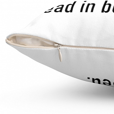 Alternative view of Librocubicularist Definition Who Reads In Bed Throw Pillow - Decorative Pillow - Book Lover Pillow